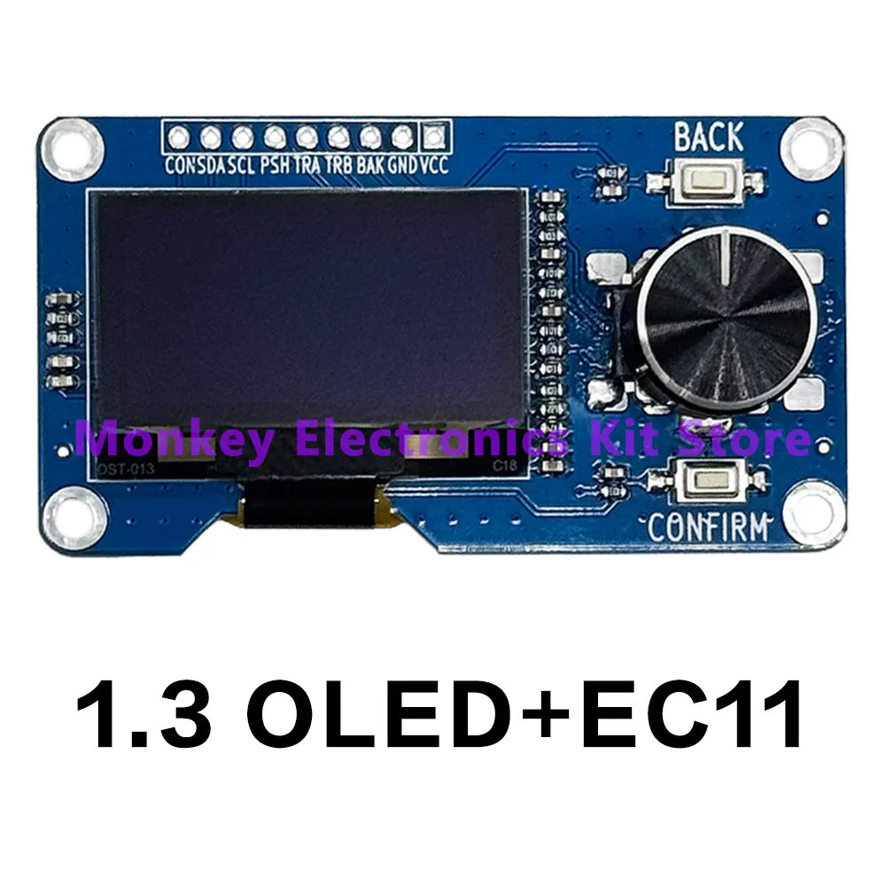 TFT OLED LCD Module 0.96"–2.4" IIC Interface & Rotary Encoder LCD Display Module Axl 1.3 have EC11