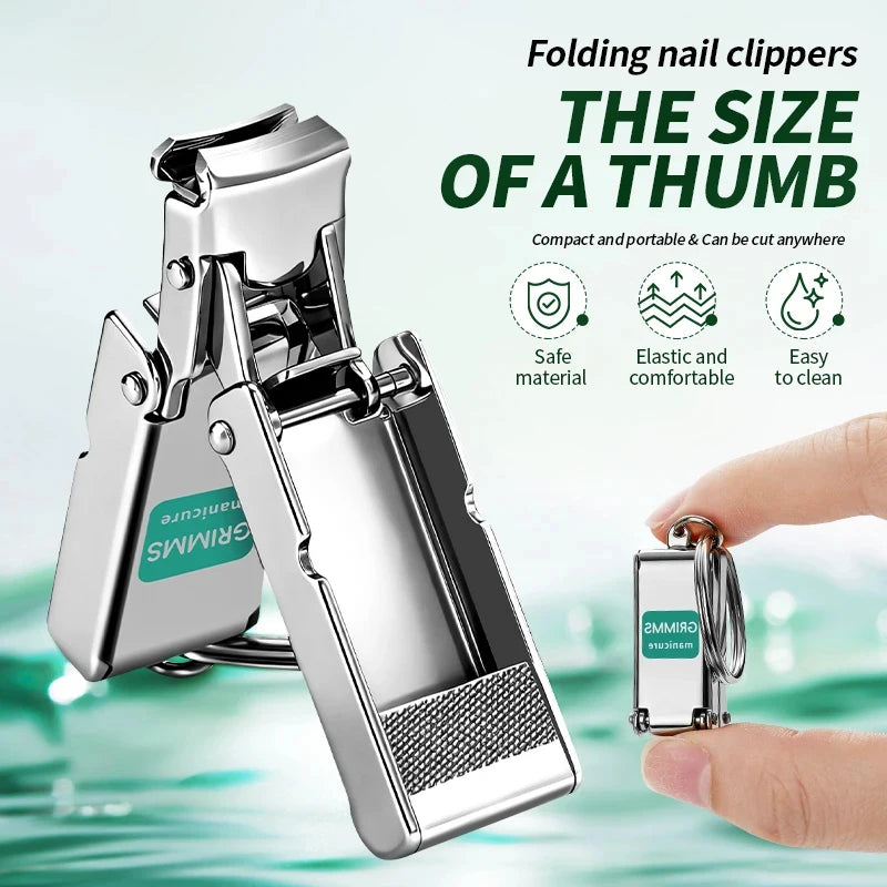 Stainless Steel Nail Clipper Manicure Set – Travel Kit Gift Nail Clipper Set Axl
