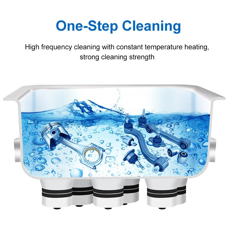 BALASHOV 2L & 6L Ultrasonic Cleaner – 40kHz Digital Jewelry Washer Ultrasonic Cleaner Axl