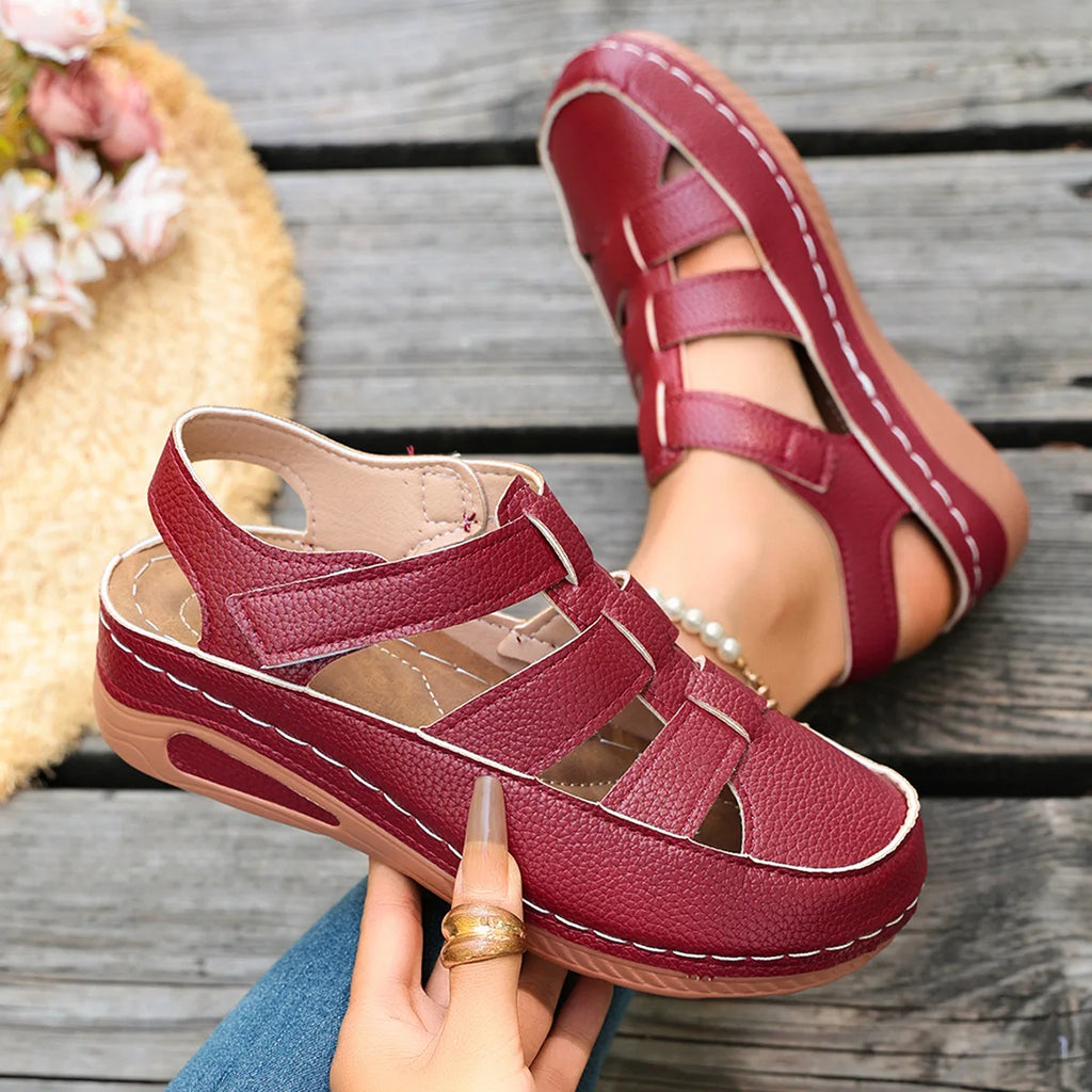 HAJINK Women's Flat Sandals – Breathable Plus Size Summer Shoes Women's Flat Sandals Axl