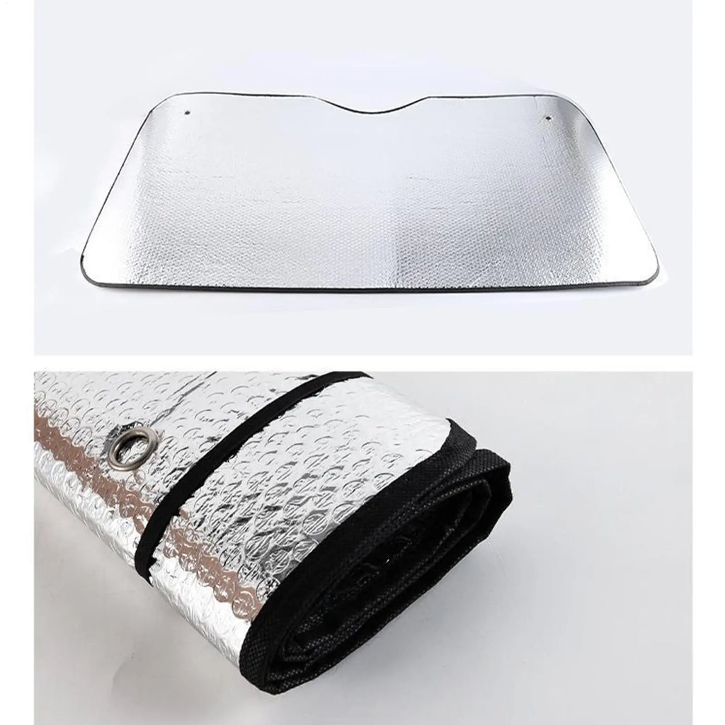 Truck Windshield Sun Shade – Foldable UV Blocking Sunshade Windshield Sun Shade Axl