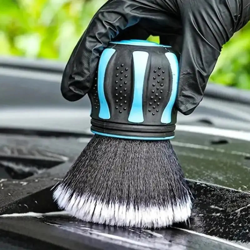 Soft Bristle Detailing Brush – Car Interior & Multi-Purpose Car Detailing Brush Axl