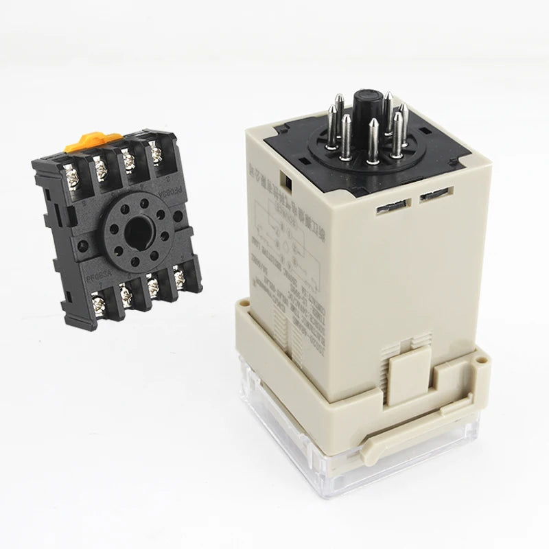 JSS20-48 Programmable Digital Time Relay DC24V AC220V LED Digital Time Relay Axl