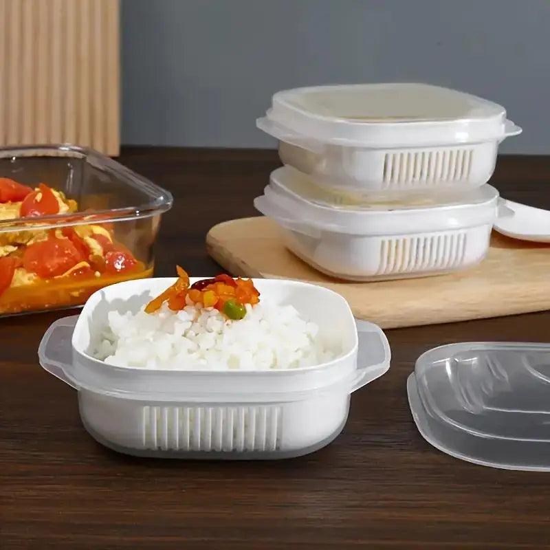 Microwave Lunch Box – Rice, Food & Fruit Storage Container Food Storage Container Axl