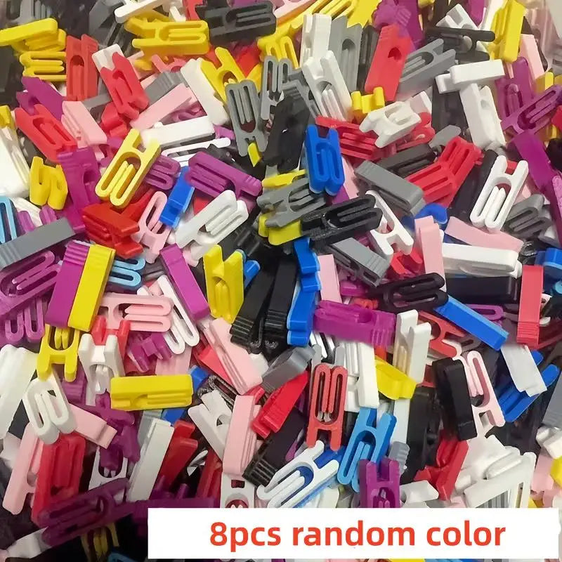 8-Pack Snack Bag Seal Clips – Durable Plastic Food Clips Food Bag Clips Axl 8pcs random color