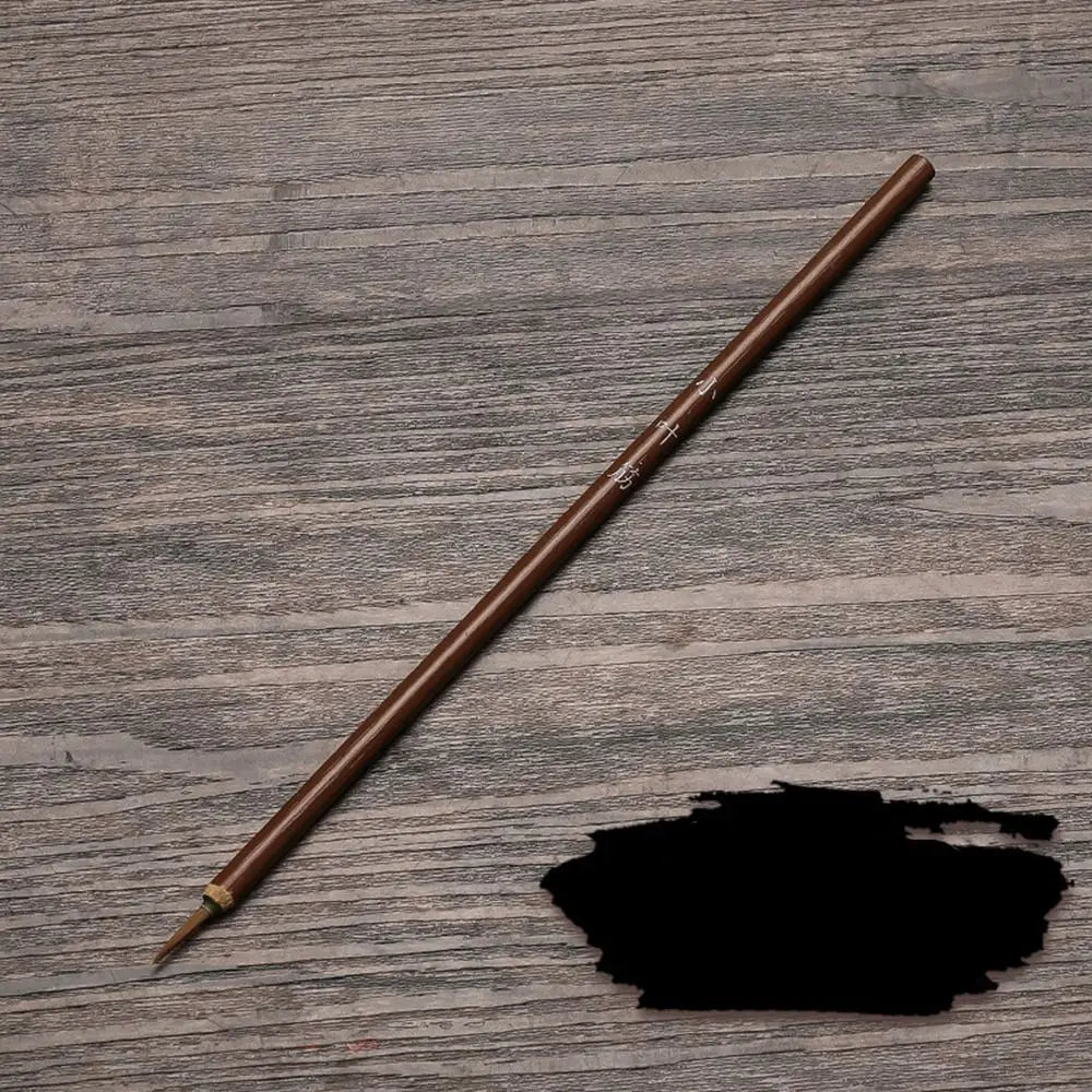 Chinese Calligraphy Brush – Wolf Hair Wood Art Paint Brush Calligraphy Art Brush Axl 10