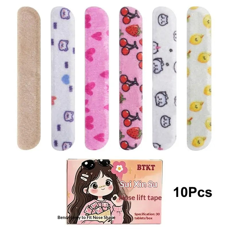 Adjustable Nose Lifting Strips – Flexible Shaping Patches 10–30 Pcs Nose Shaping Strips Axl 10Pcs