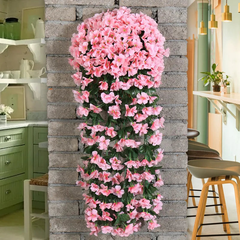 Artificial Silk Rose Vine – Wedding Arch & Wall Décor Artificial Flower Vine Axl