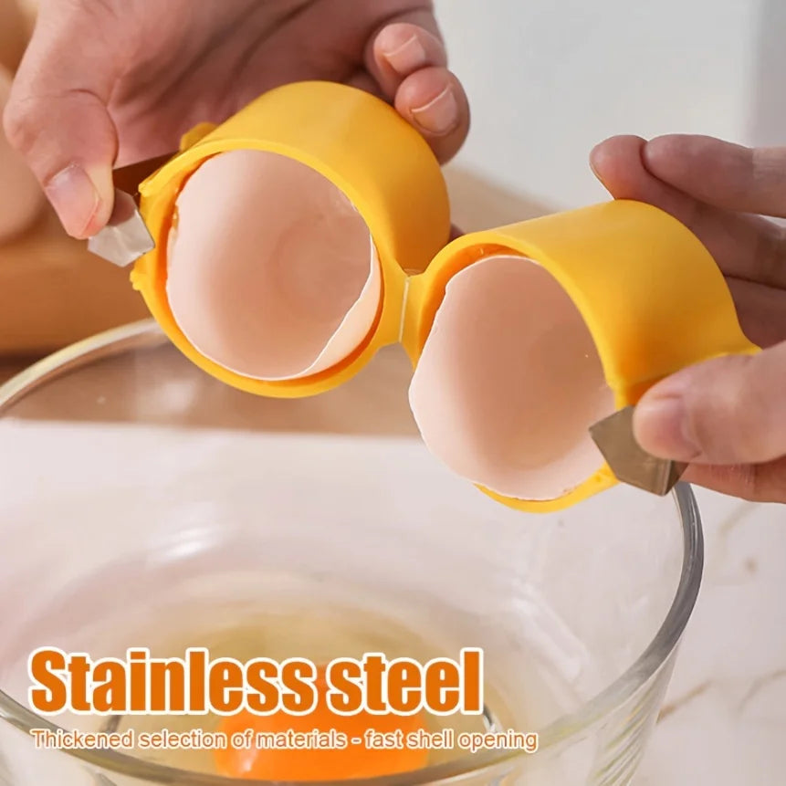 Manual Egg Shell Opener & Eggshell Separator Kitchen Tool Egg Cracker Tool Axl