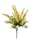 Silk Artificial Rose Bouquet – Wedding & Home Decor Flowers Artificial Flower Bouquet Axl YELLOW 1 PC