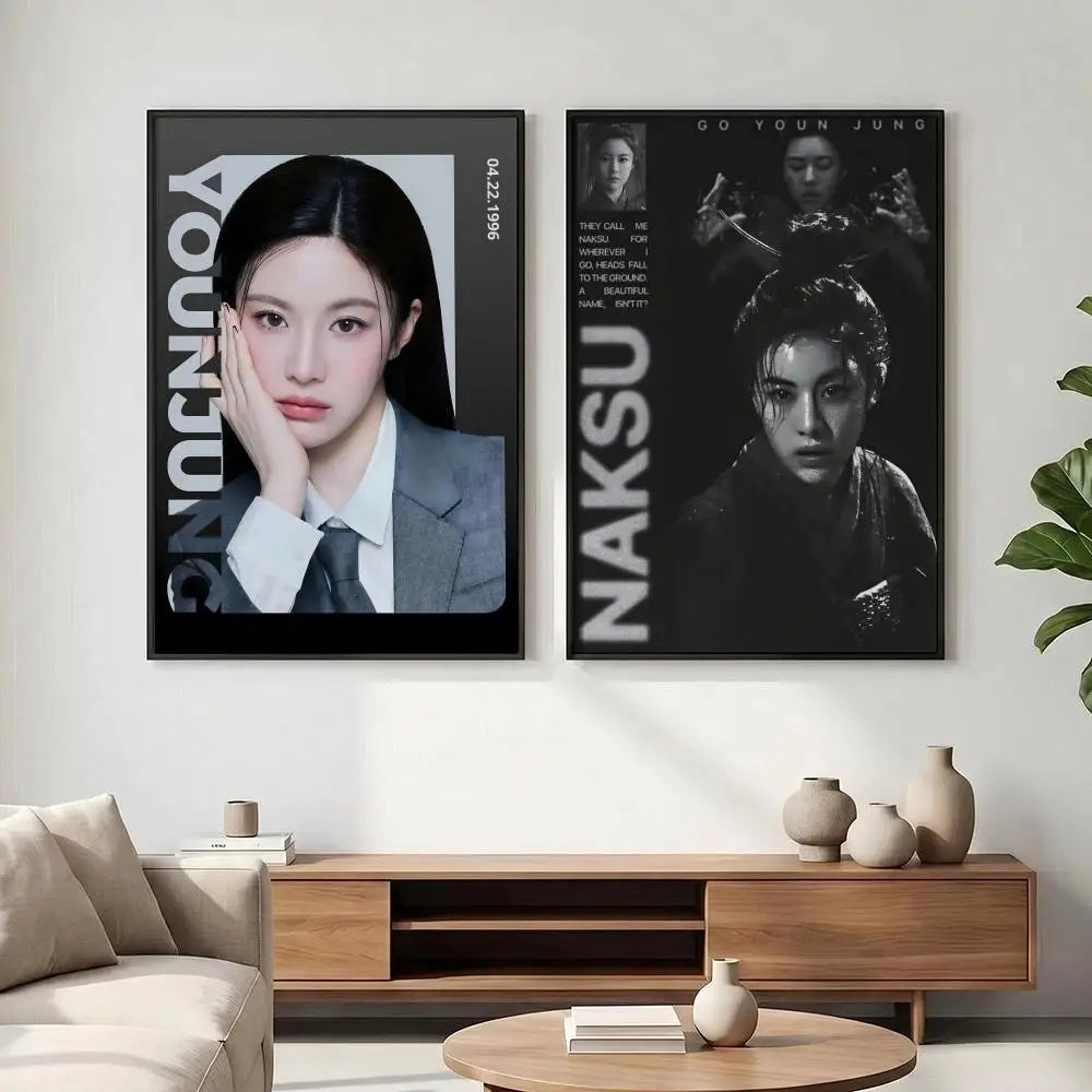 Go Youn-jung HD Art Poster – Waterproof Aesthetic Wall Decor Wall Art Poster Axl