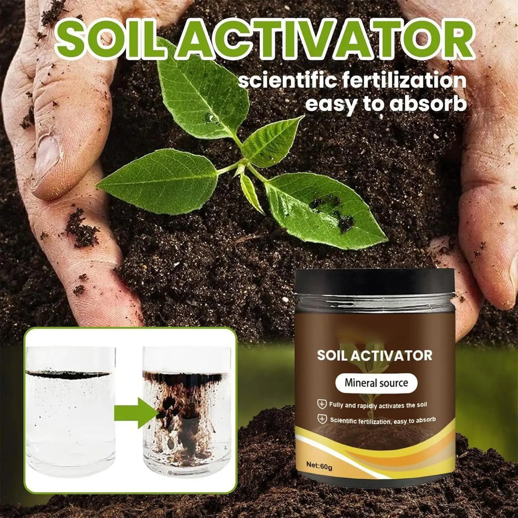 Seaweed Soil Activator – Garden Nutrient Fertilizer 60g Garden Soil Fertilizer Axl