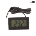 FY-10 Mini LCD Digital Thermometer – Aquarium & Multi-Use Digital Thermometer Axl black-1m