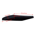 75x47" Waterproof UV-Block Swing Canopy Replacement Cover Swing Canopy Cover Axl Black