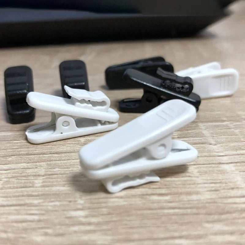10-Pack Rotating Earphone Cable Clips – Cord Organizer Set Cable Organizer Clips Axl