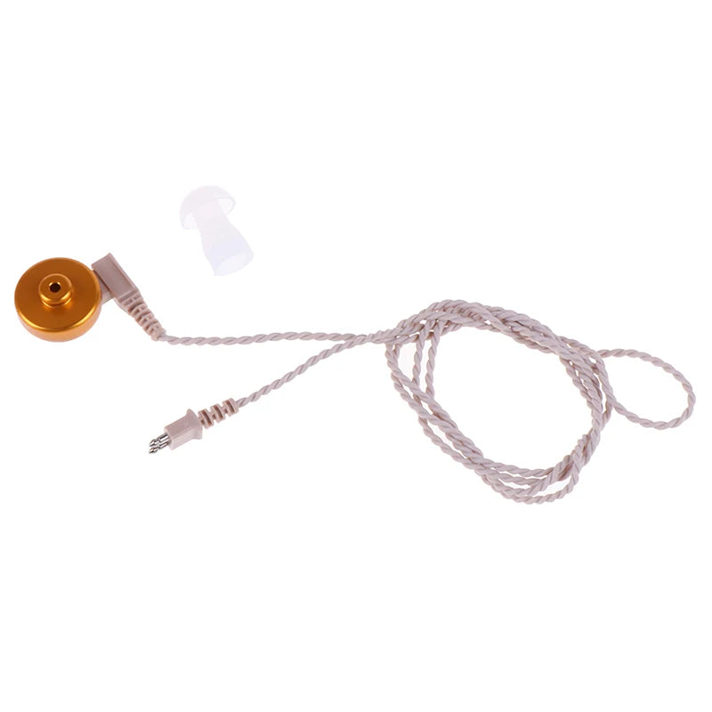 BTE Hearing Aid Receiver & Unilateral Cord Wire 2-Pin Speaker Hearing Aid Accessory Axl