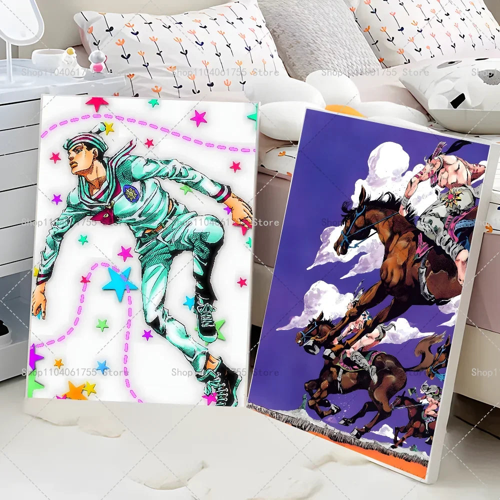 JoJo's Bizarre Adventure Anime Poster – Waterproof Wall Art Anime Wall Poster Axl