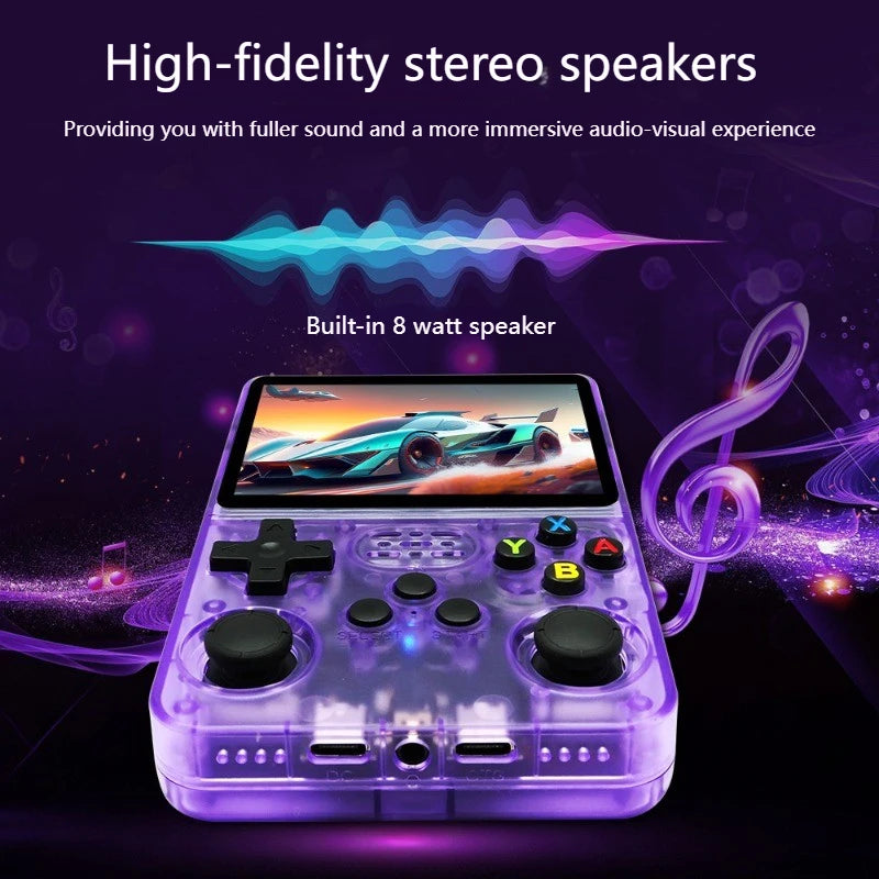 R36S Retro Handheld Game Console – 3.5" IPS ARKOS System Handheld Game Console Axl