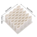 Desktop Silicone Organizer Stand – Cosmetic, Pen & Desk Storage Desktop Storage Organizer Axl White