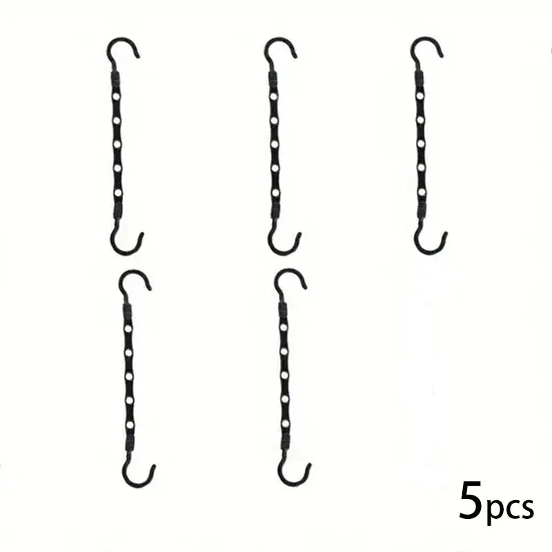 Space Saving Magic Hangers – 10/5 Pc Plastic Closet Organizer Closet Organizer Hangers Axl 5pcs
