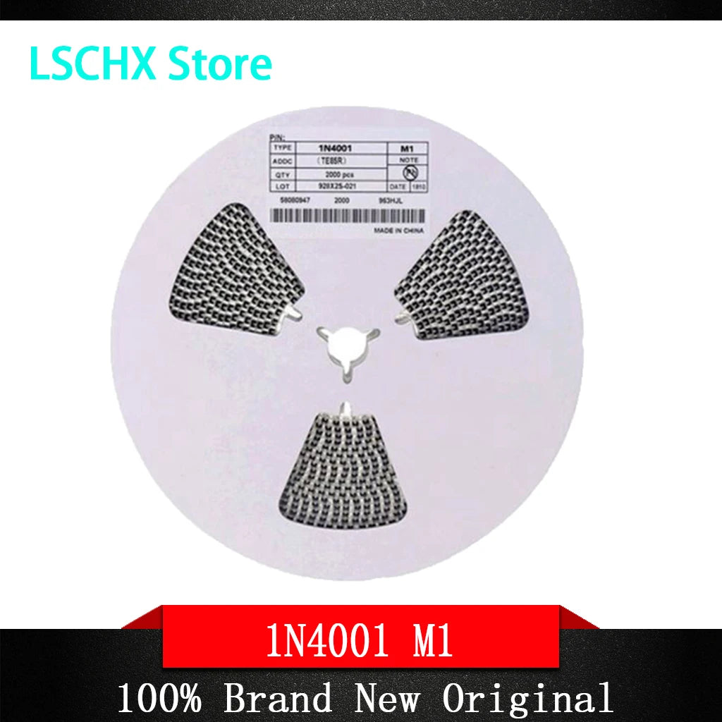 2000PCS SMD Schottky & Rectifier Diode Assortment Kit Reel SMD Diode Kit Axl