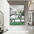 Green Book Movie Poster – HD Waterproof Wall Art Décor Movie Wall Poster Axl White18 15X20cmNoframe