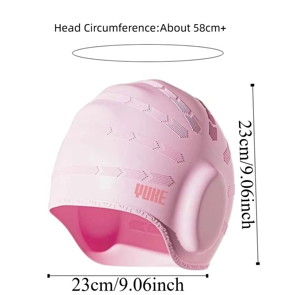 Elastic Silicone Swim Cap – Waterproof Diving & Snorkeling Hat Silicone Swim Cap Axl