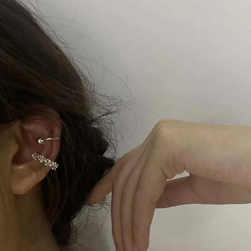 Non-Piercing Ear Cuff Clips – Minimalist Cartilage Earrings Ear Cuff Earrings Axl