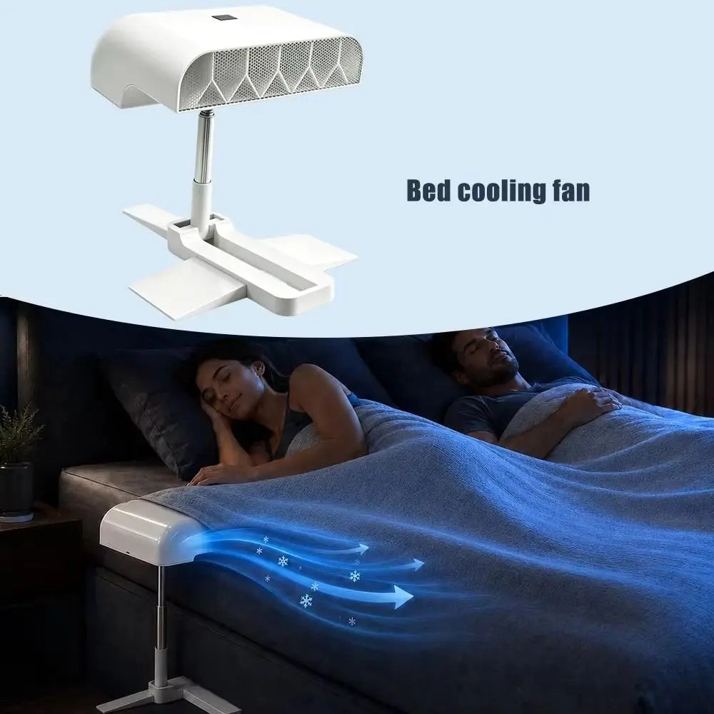 Wireless Remote Under-Quilt Bed Fan – 5-Speed Silent Circulator Under-Quilt Bed Fan Axl