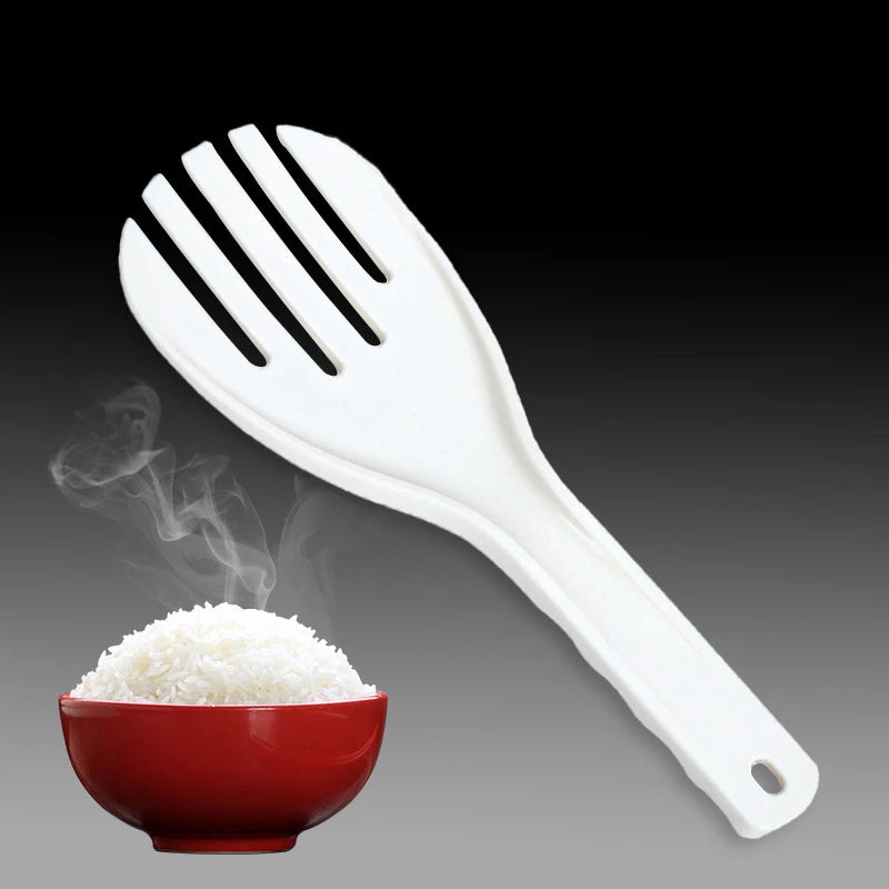Large Non-Stick Plastic Rice Spoon – Kitchen Rice Paddle Rice Paddle Spoon Axl