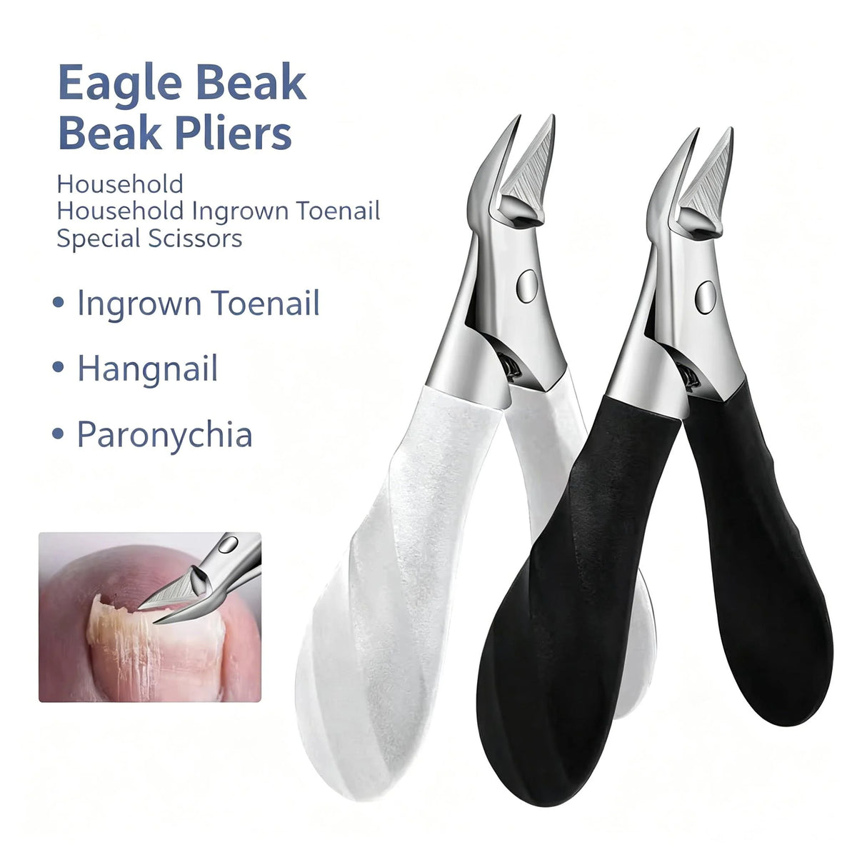Stainless Steel Anti-Splash Slant Edge Nail Clipper Nail Clipper Axl