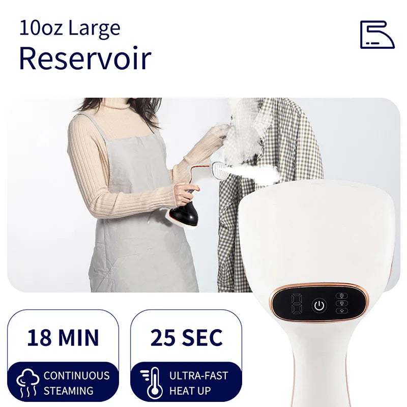 BALASHOV 1640W Portable Garment Steamer 320ml | Home & Travel Garment Steamer Axl