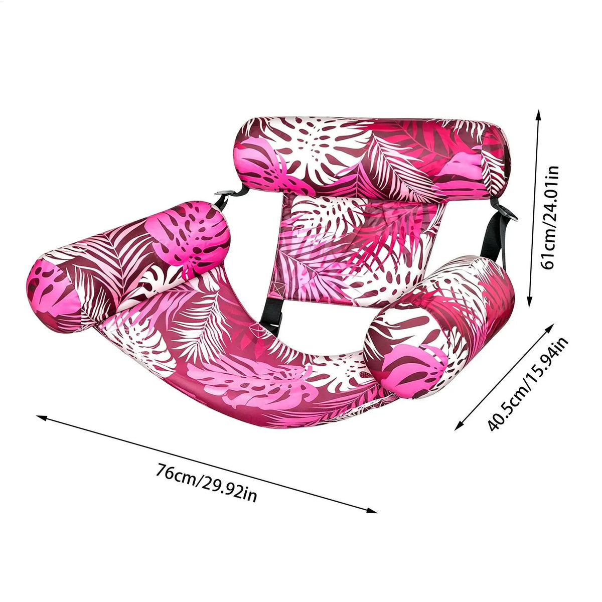 Inflatable Pool Floating Lounger Chair for Adults | Water Float Pool Float Lounger Axl