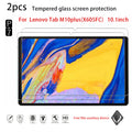 2-Pack Tempered Glass Screen Protector for Lenovo P11 & M10 Tablet Screen Protector Axl for M10plus 1th 10.1