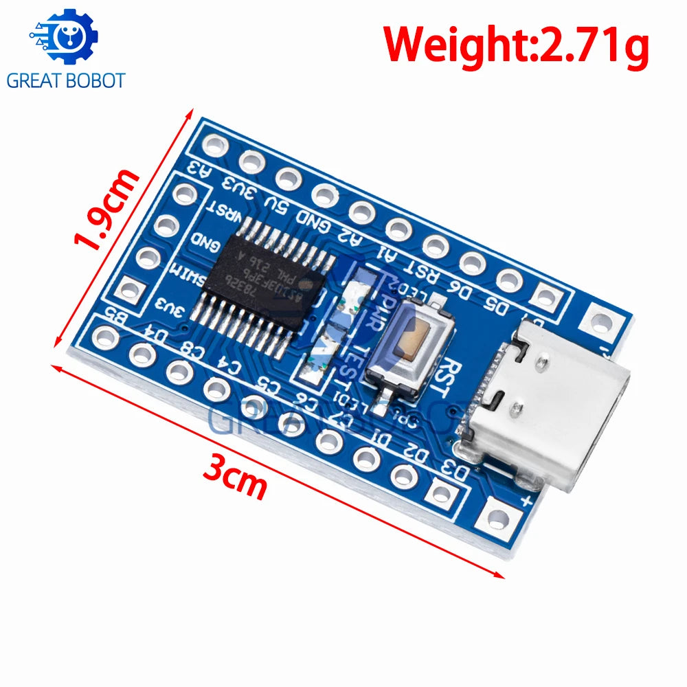STM8S103F3P6 Minimum Core Development Board – STM8S System Development Board Axl
