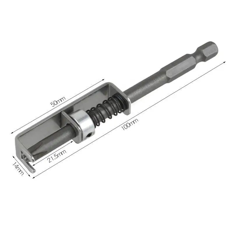 Spring-Loaded Screw Holder Bit – Anti-Drop Screwdriver Bit Screw Holder Bit Axl 1pc