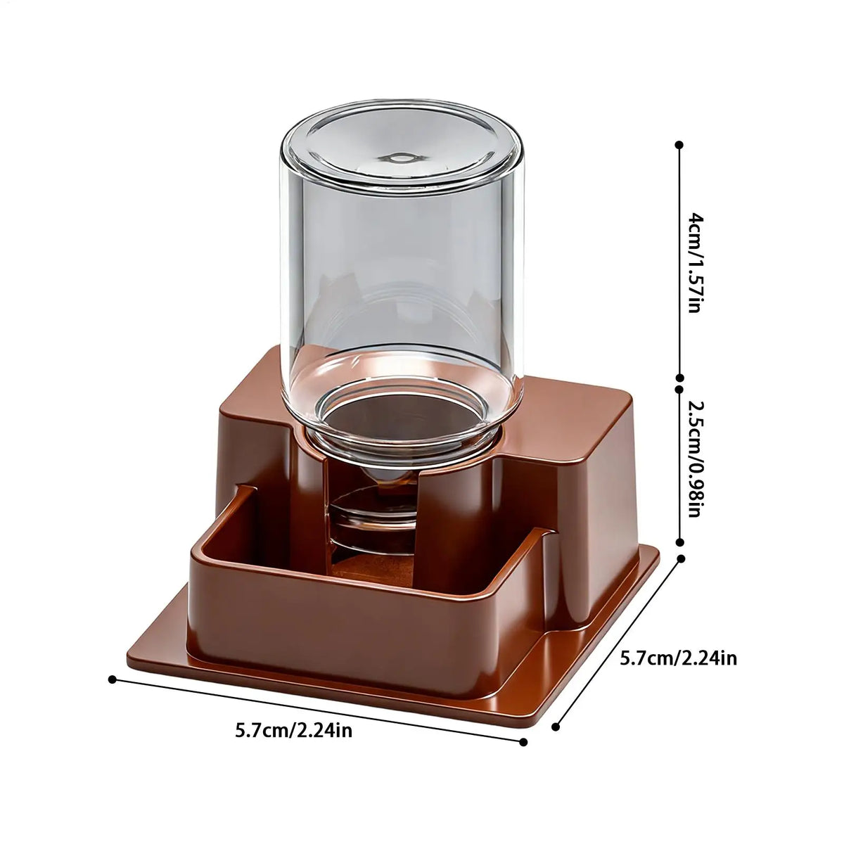 Reptile Water Dispenser & Feeder for Turtle, Gecko & Lizard Reptile Water Dispenser Axl