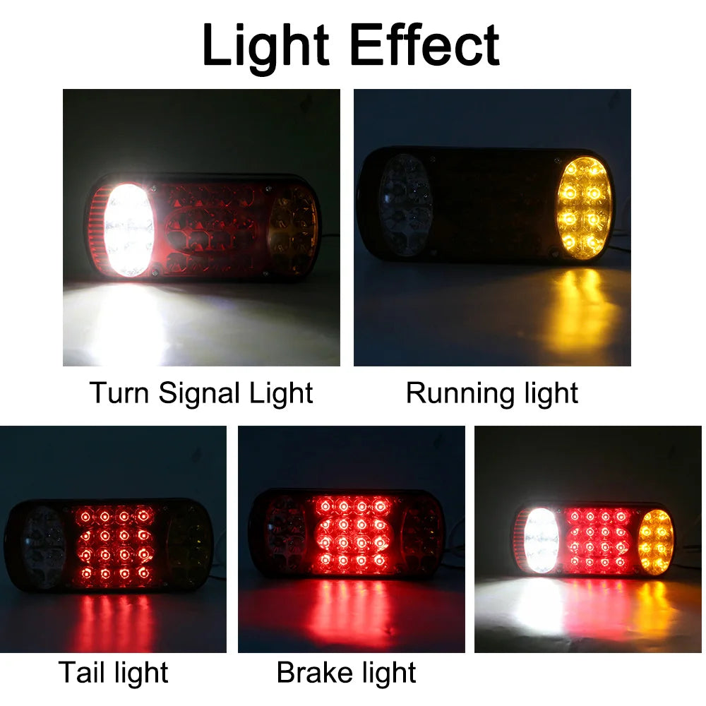 32 LED Waterproof Tail Light – Truck, Trailer & Lorry LED Trailer Tail Light Axl