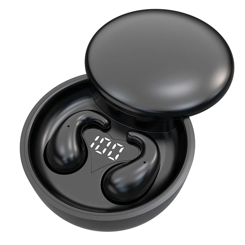 SK28 Invisible Sleep Earbuds Bluetooth 5.3 TWS HIFI Wireless Wireless Earbuds Axl black