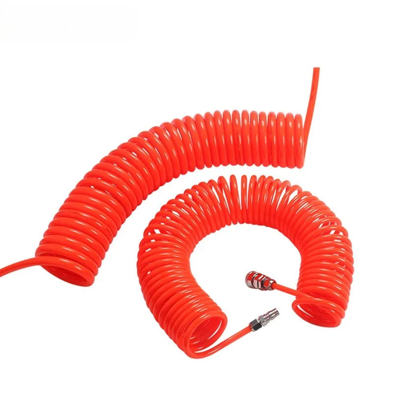 Spiral Pneumatic Air Hose 8×5 with Connector | Compressor Hose Pneumatic Air Hose Axl
