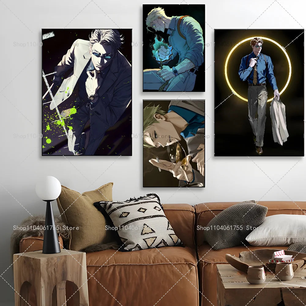 Jujutsu Kaisen Nanami Anime Poster – Waterproof Wall Sticker Art Anime Wall Poster Axl