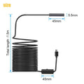 5.5mm Borescope Inspection Camera – 3-in-1 USB Type-C Android Borescope Inspection Camera Axl Black