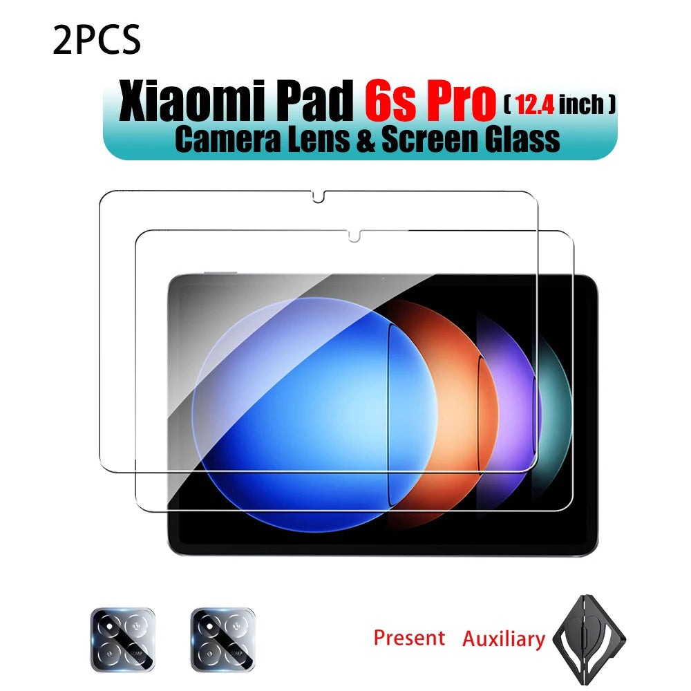 2-Pack Tempered Glass Screen Protector – Xiaomi Pad 7 Pro / 6 / 6s Tablet Screen Protector Axl 2PCS 6SPRO 12.4