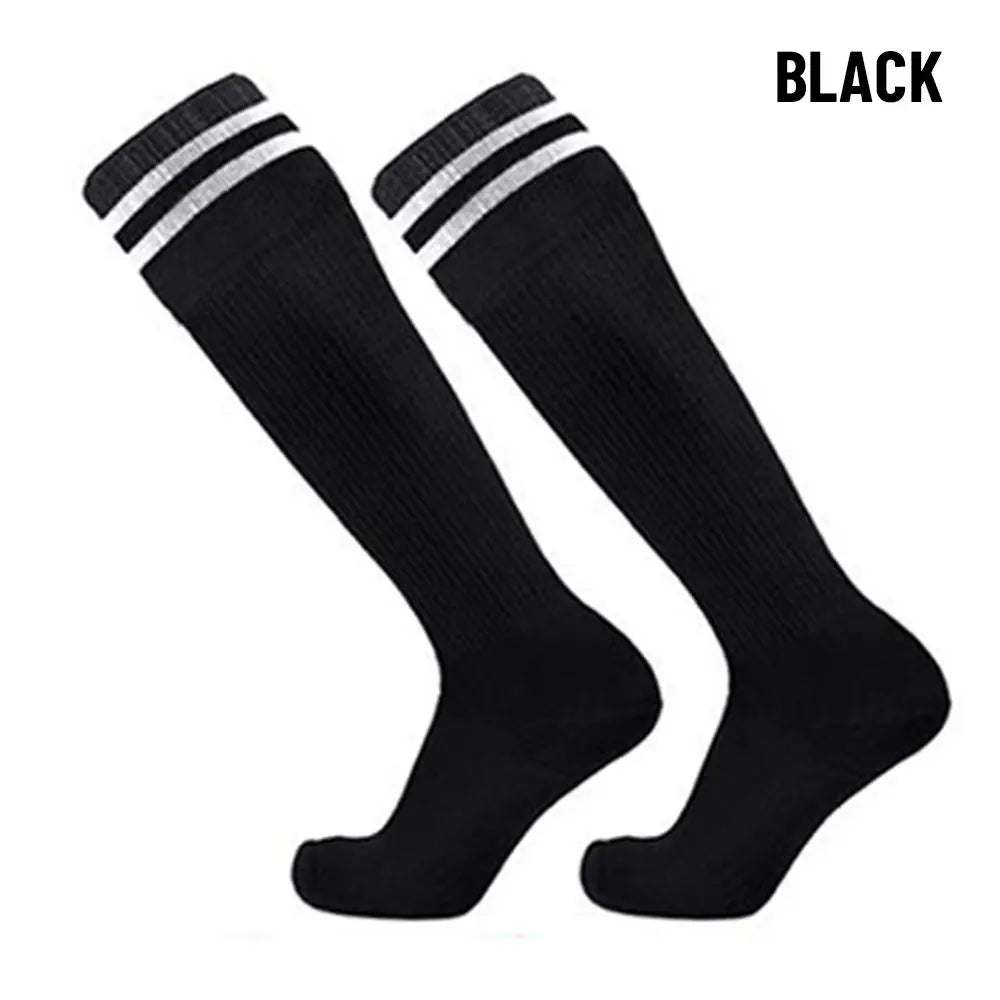 Kids Non-Slip Grip Football Socks – Breathable Sports Socks Kids Football Socks Axl black