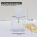 Refillable Lockable Pump Dispenser – Nail & Makeup Remover Nail Pump Dispenser Axl Transparent