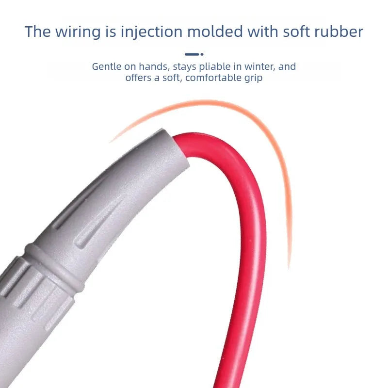 Multimeter Test Leads 1000V/20A – Gold-Plated Probe Tips Multimeter Test Leads Axl