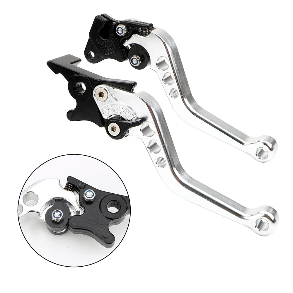 CNC Aluminum Motorcycle Brake & Clutch Levers – Universal 22mm Motorcycle Brake Levers Axl