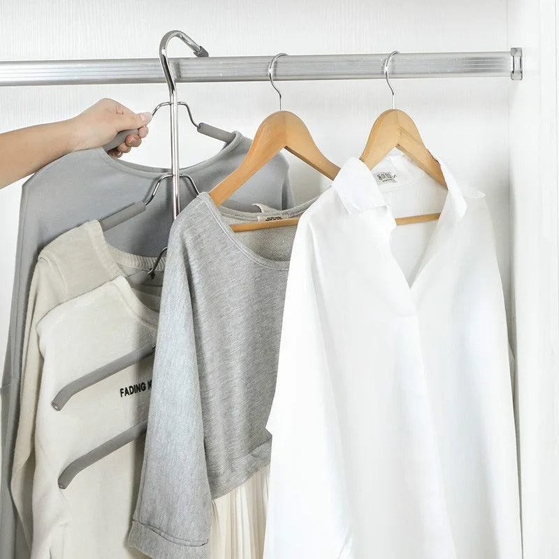 Metal Clothes Rack – Space-Saving Wardrobe & Bedroom Organizer Clothes Rack Axl