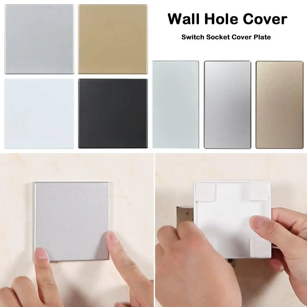 86 Type Self-Adhesive Blank Switch Socket Cover Plate Panel Wall Cover Plate Axl