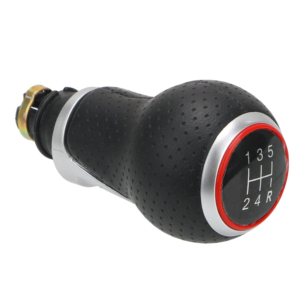 Gear Shift Knob 5/6 Speed – Audi A4 A5 A6 Q5 VW Golf Passat Gear Shift Knob Axl Red 5 gear R